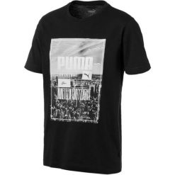Puma Koszulka Męska Photoprint Skyline Tee Cotton Black M. Czarne koszulki męskie Puma, m, z nadrukiem, bez kołnierzyka, bez rękawów. Za 119,00 zł.