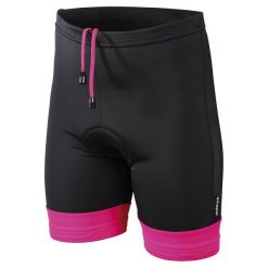 Etape Spodenki Rowerowe Junior Black/Pink 140/146. Czarne spodenki dziewczęce marki Etape, sportowe. Za 99,00 zł.