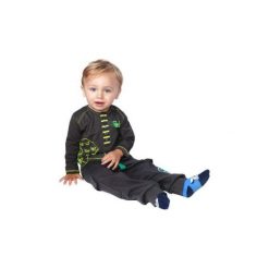 Spodnie Chłopięce dresowe Lego Wear Duplo Rozm. 80. Szare spodnie chłopięce marki LEGO Wear, z aplikacjami, z bawełny. Za 74,49 zł.