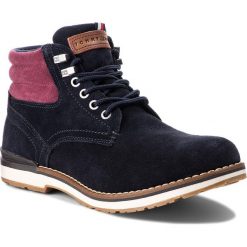Trapery TOMMY HILFIGER - Outdoor Suede Boot FM0FM01748 Midnight 403. Niebieskie buty zimowe męskie TOMMY HILFIGER, z zamszu. W wyprzedaży za 479,00 zł.