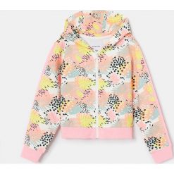 Wzorzysta bluza z kapturem - Biały. Białe bluzy damskie Reserved, bez wzorów, bez rękawów, z kapturem. W wyprzedaży za 39,99 zł.