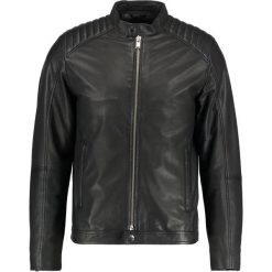 Kurtki męskie: Selected Homme SHNVALLEY CLASSIC Kurtka skórzana black