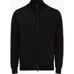 BOSS - Kardigan męski – Elfonte, czarny. Czarne kardigany damskie marki Boss, xl, z dzianiny, eleganckie. Za 849,95 zł.
