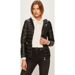 EA7 Emporio Armani - Kurtka puchowa. Niebieskie kurtki damskie EA7 Emporio Armani, s, bez wzorów, z materiału, krótkie. Za 699,90 zł.