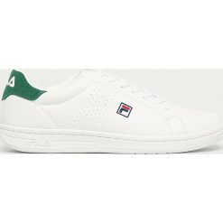 Fila - Buty Crosscourt 2 F. Białe sneakersy męskie Fila, z zamszu, na sznurówki. Za 239,90 zł.