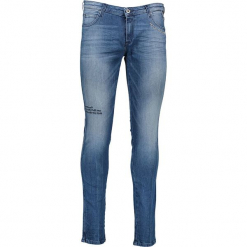 Dżinsy "Katewin" - Slim fit - w kolorze niebieskim. Niebieskie rurki damskie Denim Special, l. W wyprzedaży za 214,95 zł.