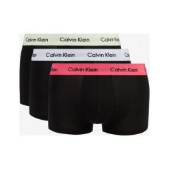 Calvin Klein 3-pack Bokserki Czarny. Czarne bokserki męskie Calvin Klein, bez wzorów, z elastanu. Za 209,95 zł.