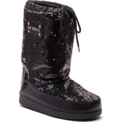 Śniegowce LOVE MOSCHINO - JA24082G06JL000A Nero/Arge. Czarne buty zimowe damskie Love Moschino, z materiału. Za 779,00 zł.