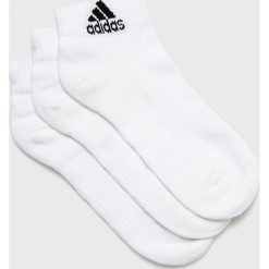 Adidas Performance - Skarpety (3 pack). Białe skarpetki męskie adidas Performance, bez wzorów, z elastanu. Za 39,90 zł.
