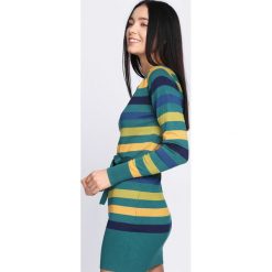 Zielona Sukienka Never See. Zielone sukienki dzianinowe Born2be, l, oversize. Za 39,99 zł.