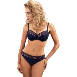 Bez Kategorii: Bikini w kolorze granatowo-łososiowym