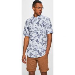 Pierre Cardin - Koszula. Niebieskie koszule męskie Pierre Cardin, s, w kwiaty, z bawełny, casualowe, button down, z krótkim rękawem. W wyprzedaży za 179,90 zł.