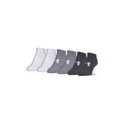 Skarpetki męskie: Skarpety Under Armour UA Solid 6 PKS No Show 1312701-040