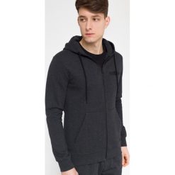 Bluzy męskie: Bluza męska BLM300 – ciemny szary melanż