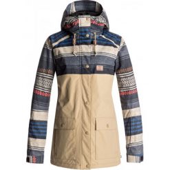 Kurtki sportowe damskie: DC Cruiser Jkt J Snjt cjz3 Poncho Stripe Wms M