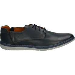 Derby męskie: Półbuty męskie - 10M1303 BLU