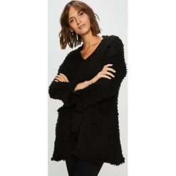 Answear - Kardigan Falling In Autumn. Czarne kardigany damskie marki ANSWEAR, s, z dzianiny. W wyprzedaży za 39,90 zł.