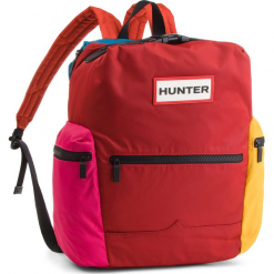 Plecak HUNTER - Orginal Col Block Topclip Backpack Nylon UBB6017MED Military Red Colourblock (Mrc). Czerwone plecaki męskie Hunter, z materiału. W wyprzedaży za 449,00 zł.