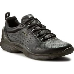 Buty ECCO - Biom Fjuel 83751301001 Black. Czarne buty sportowe damskie ecco, bez wzorów, ze skóry, sportowe, na fitness i siłownię. W wyprzedaży za 479,00 zł.