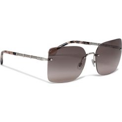 Okulary przeciwsłoneczne MICHAEL KORS - Aurelia 0MK1057 100113 Brown/Silver/Brown. Szare okulary przeciwsłoneczne damskie Michael Kors. Za 1029,00 zł.