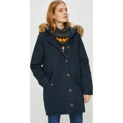 Mustang - Parka. Czarne parki damskie Mustang, l, z bawełny. Za 579,90 zł.