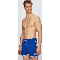 Pepe Jeans - Kąpielówki. Niebieskie kąpielówki męskie Pepe Jeans, m, bez wzorów, z elastanu. W wyprzedaży za 139,90 zł.