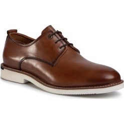 Półbuty SALAMANDER - Harlin 31-60901-07 Cognac. Pomarańczowe buty wizytowe męskie Salamander, ze skóry, bez zapięcia. Za 429,00 zł.