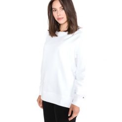 Tommy Hilfiger Viona Bluza Biały. Białe bluzy damskie TOMMY HILFIGER, l, z nadrukiem, z bawełny, bez rękawów, bez kaptura. Za 567,95 zł.