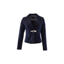 Żakiety / Blezery Armani jeans V5N18. Niebieskie żakiety damskie Armani Jeans, bez wzorów, z jeansu. Za 642,17 zł.