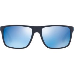 Emporio Armani - Okulary 0EA4033. Czarne okulary przeciwsłoneczne męskie marki Emporio Armani, z materiału. Za 549,90 zł.