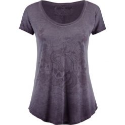 T-shirty damskie: True Religion CREW FLOWER Tshirt z nadrukiem black