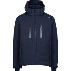 Kurtka narciarska w kolorze granatowym. Niebieskie kurtki sportowe męskie s, z tkaniny, narciarskie, thinsulate. W wyprzedaży za 799,95 zł.