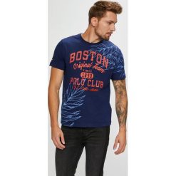 U.S. Polo - T-shirt. Szare koszulki polo męskie marki U.S. Polo, l, z nadrukiem, z bawełny. W wyprzedaży za 159,90 zł.
