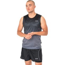 Hi-tec Koszulka męska Marod Black/jet Black r. M. Czarne koszulki sportowe męskie marki Hi-tec, m. Za 39,69 zł.
