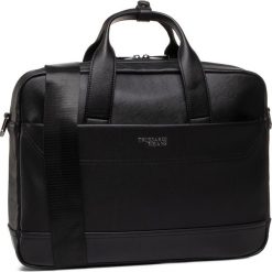 Torba na laptopa TRUSSARDI JEANS - Business City 71B00169 K299. Czarne torby na laptopa Trussardi Jeans, bez wzorów, z jeansu. W wyprzedaży za 489,00 zł.