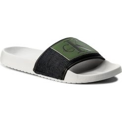 Chodaki męskie: Klapki CALVIN KLEIN JEANS – Val Denim S1489 Indigo/Green
