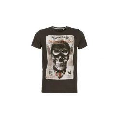 T-shirty z krótkim rękawem Deeluxe CLEM. Szare t-shirty męskie marki Deeluxe, s, bez wzorów, bez kołnierzyka, krótkie. Za 89,00 zł.