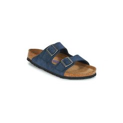 Klapki Birkenstock ARIZONA SFB. Niebieskie kapcie męskie Birkenstock, bez wzorów. Za 335,20 zł.