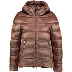 Bomberki damskie: Blauer METALLIC Kurtka puchowa brown