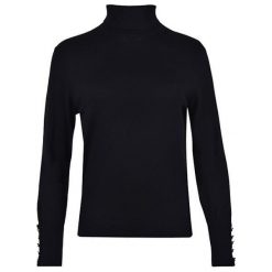 Vero Moda Damski golf Mild i Ls Roll Bluzka Przycisk Boo Black (rozmiar M). Czarne bluzki damskie Vero Moda, m, bez wzorów, z golfem, bez rękawów. W wyprzedaży za 67,00 zł.