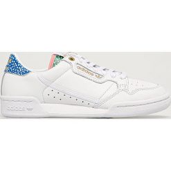 Adidas Originals - Buty skórzane Continental 80. Białe buty sportowe damskie adidas Originals, ze skóry. Za 399,90 zł.