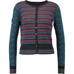 Kardigany damskie: King Louie ROUNDNECK MARBLE Kardigan black