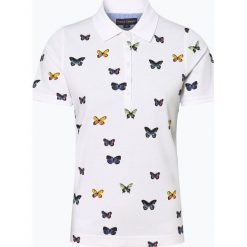 Franco Callegari - Damska koszulka polo, biały. Białe koszulki damskie polo polo. Za 129,95 zł.