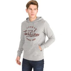 Jack & Jones Pex Bluza Szary. Szare bluzy męskie Jack & Jones, m, z haftami, z bawełny, bez kołnierzyka, bez rękawów, bez kaptura. Za 152,95 zł.