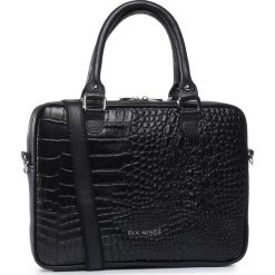 Torba na laptopa EVA MINGE - EM-17-07-000791 601. Czarne torby męskie skórzane Eva Minge, bez wzorów, ze skóry. Za 499,00 zł.