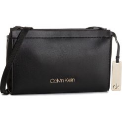 Torebka CALVIN KLEIN - Enfold Ew Crossbody K60K605623 BDS. Czarne listonoszki damskie Calvin Klein, bez wzorów, ze skóry ekologicznej, bez dodatków. Za 399,00 zł.