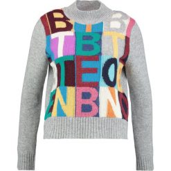 Swetry klasyczne damskie: Benetton Sweter light gray