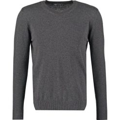 Swetry klasyczne męskie: Teddy Smith PULSER Sweter anthracite