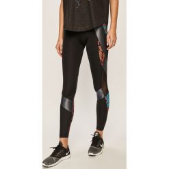 Desigual Sport - Legginsy. Czarne spodnie damskie s, z elastanu. W wyprzedaży za 179,90 zł.