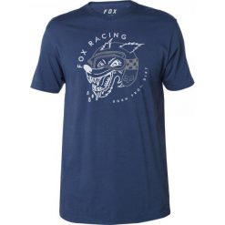 T-shirty męskie: FOX T-Shirt Męski Win Sin L Ciemnoniebieski